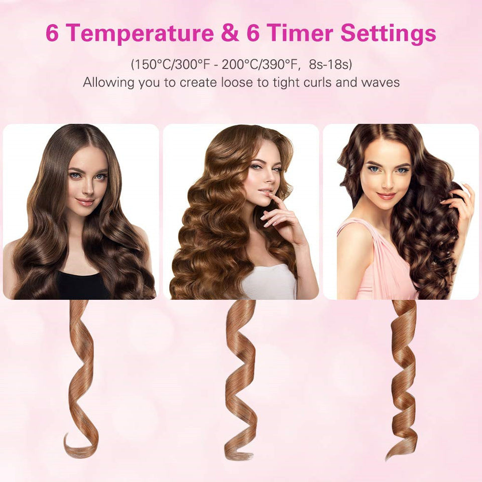Auto Rotating Ceramic Hair Curler | Buy From T