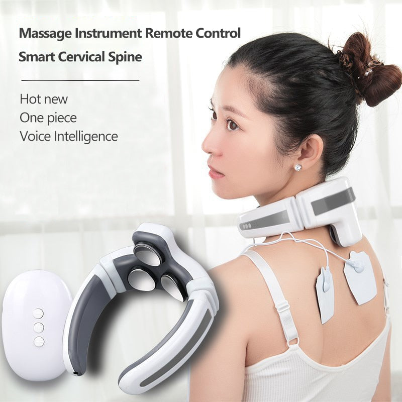 Three Heads Relaxation Smart Shoulder & Neck Massager | Buy From T