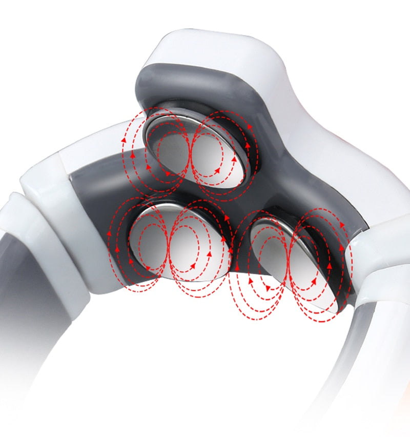 Three Heads Relaxation Smart Shoulder & Neck Massager | Buy From T